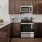 a kitchen with stainless steel appliances