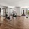 a room with exercise equipment